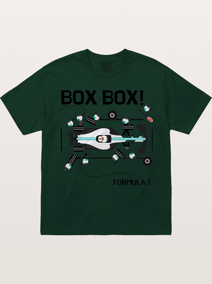 F1 Box Box Pit Stop Graphic Gildan T-shirt