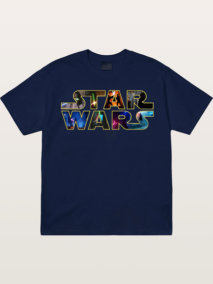 Star Wars Classic Logo Movie Gildan T-shirt