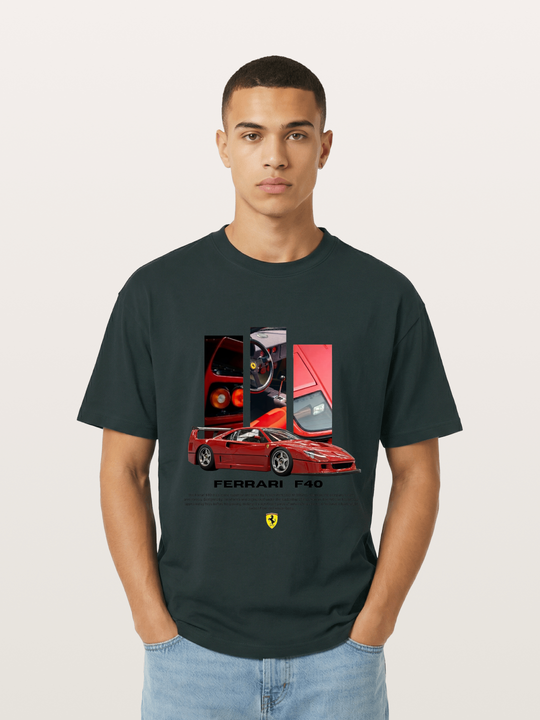 Vertical F40 Gildan T-shirt