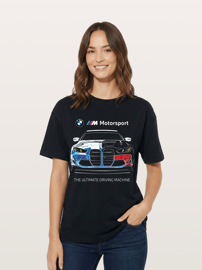 BMW M Motorsport Race Car Livery Cotton T-shirt