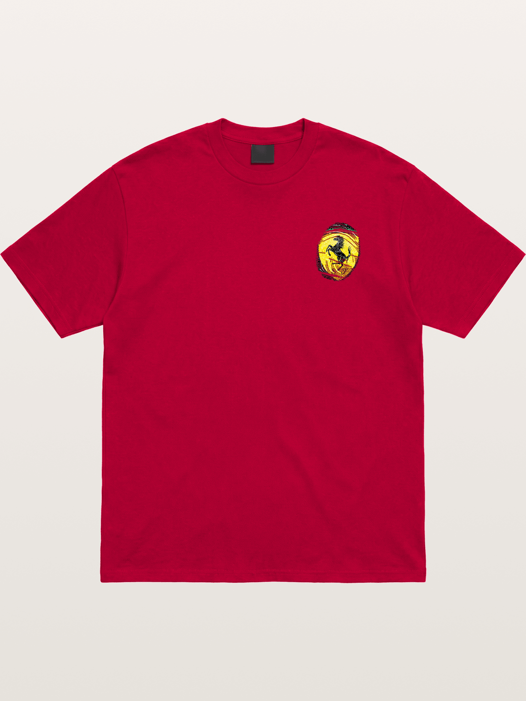 Ferrari Fingerprint Logo Gildan T-shirt