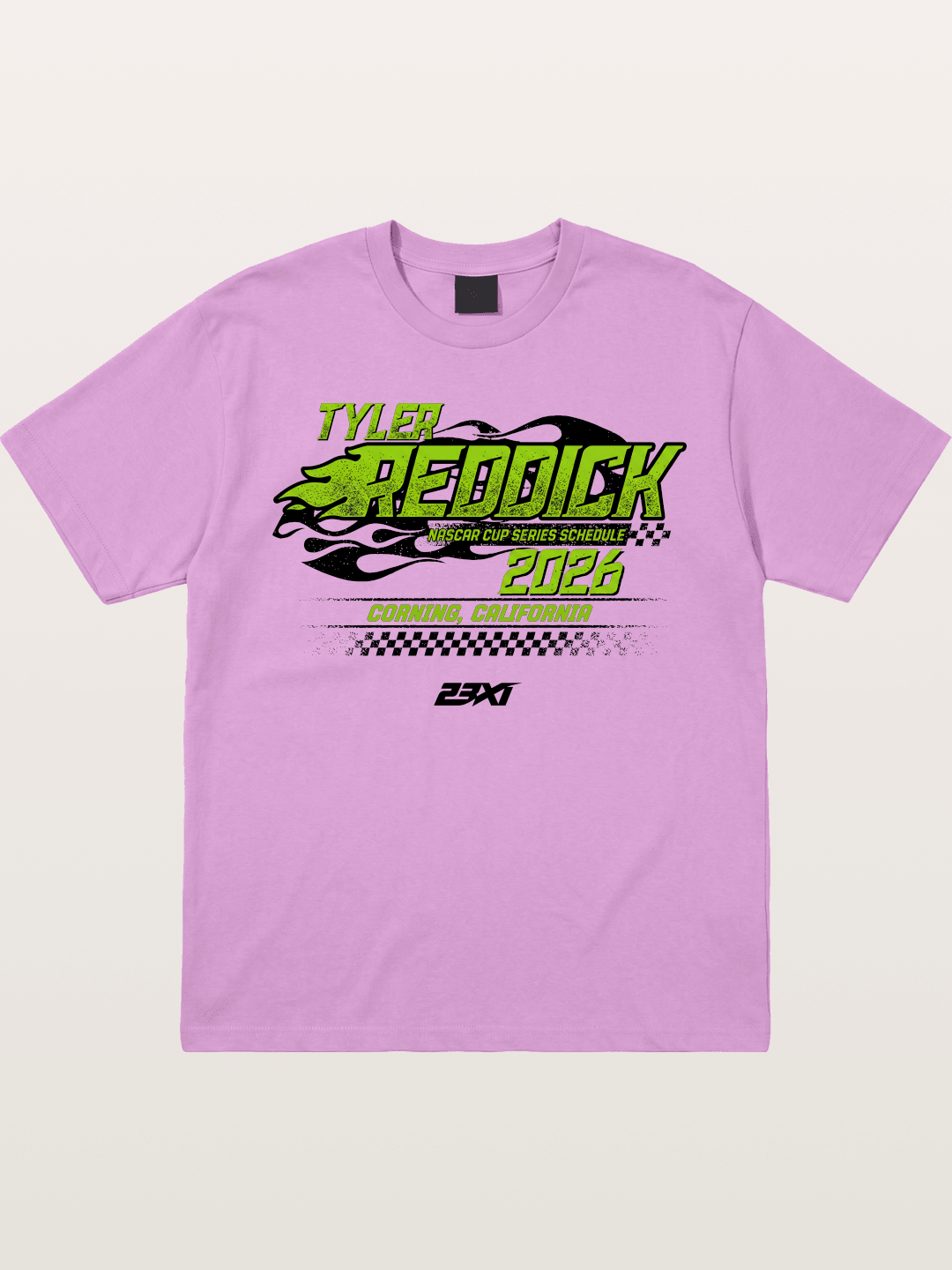 Tyler Reddick 2026 NASCAR Schedule Art Gildan T-shirt