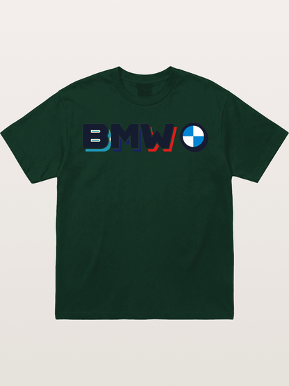 BMW Modern Typography Logo Gildan T-shirt
