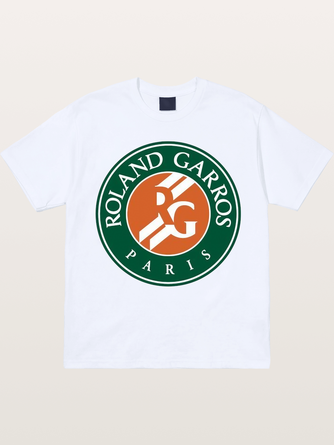 Roland Garros Paris Logo Print Gildan T-shirt