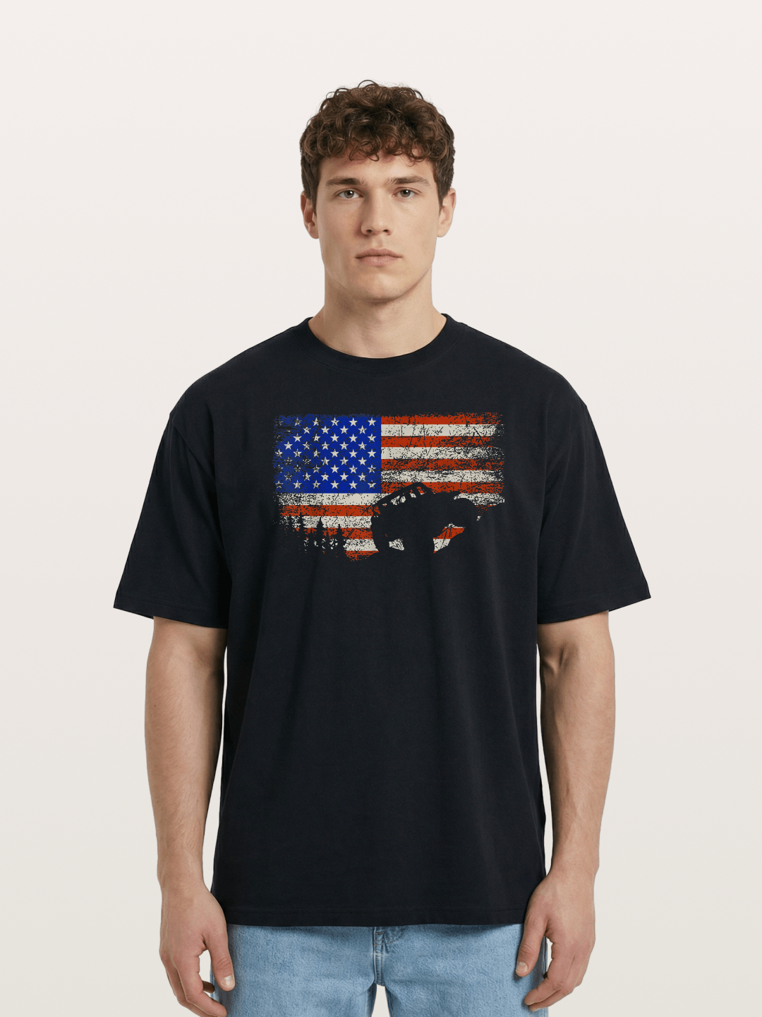 American Racer Cotton T-shirt