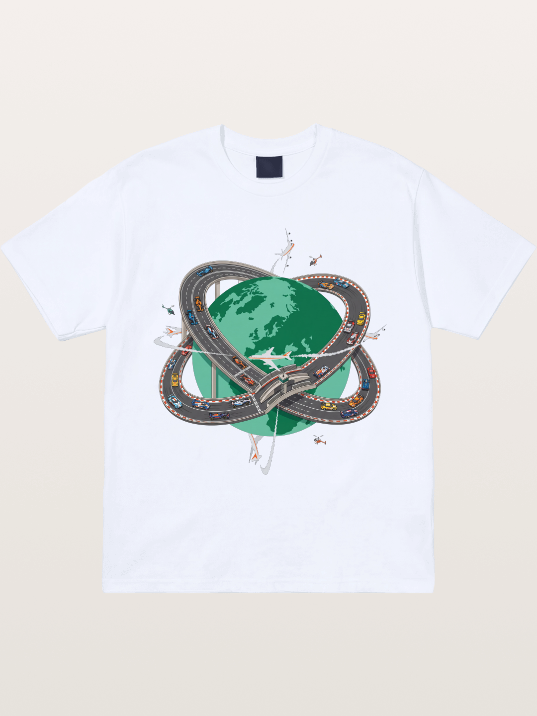 Earth Ring Road Racing Gildan T-shirt