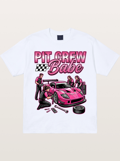 Pit Crew Babe Gildan T-shirt