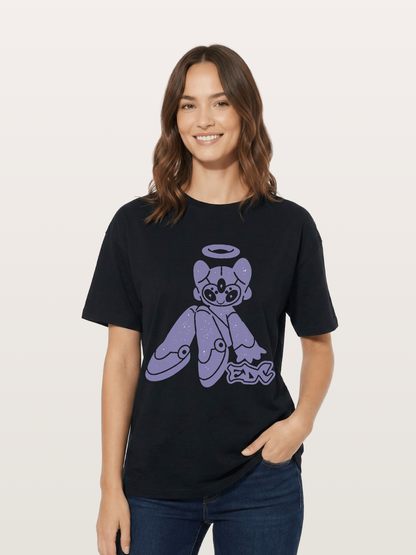 Angel Bear EDC Festival Art Cotton T-shirt