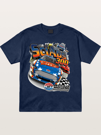 Bristol Motor Speedway Art Cotton T-shirt