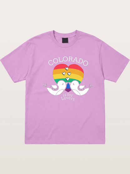 Colorado Trans Pride Heart Design Gildan T-shirt