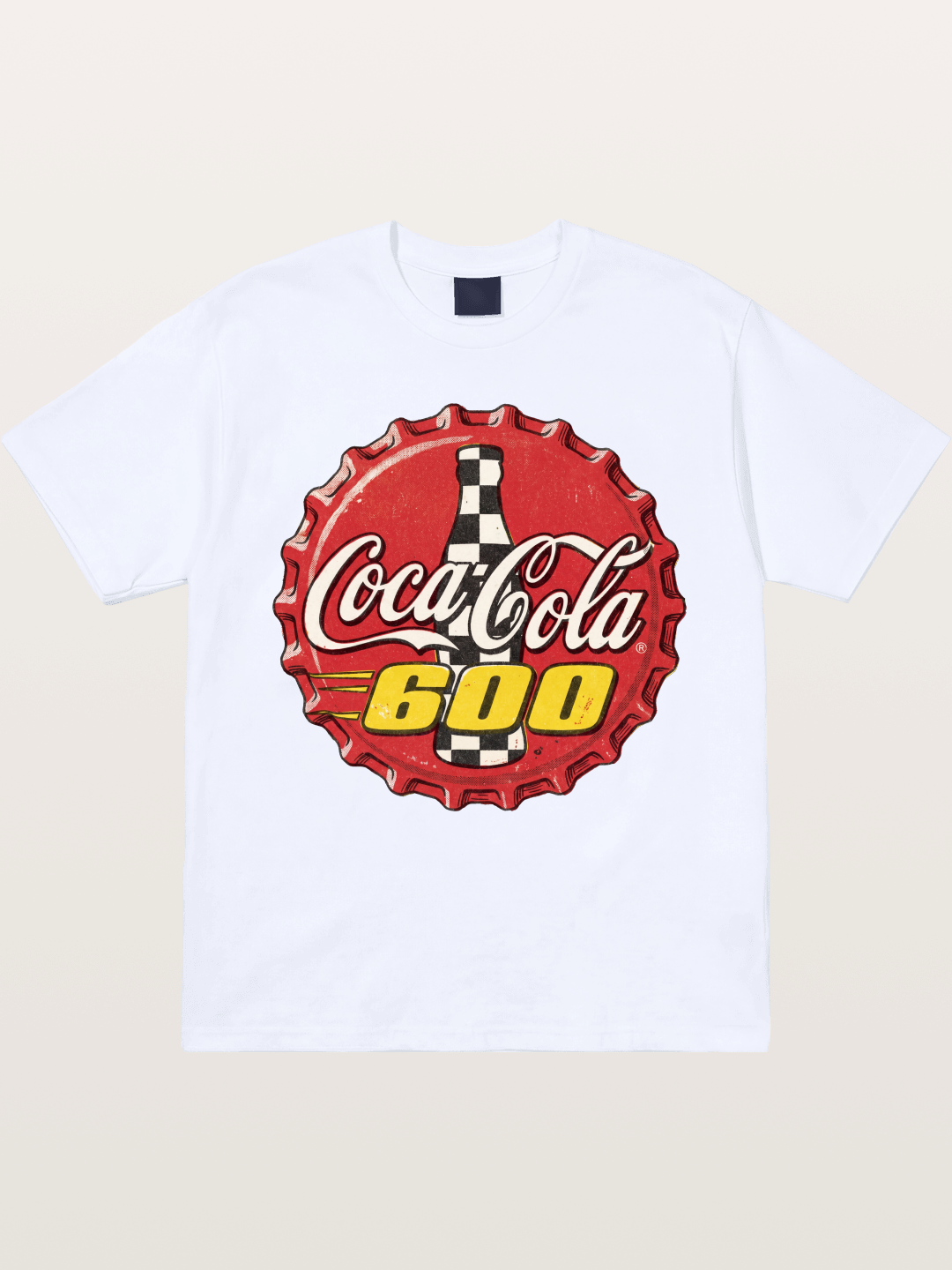 Coca-Cola 600 Vintage Bottle Cap Gildan T-shirt