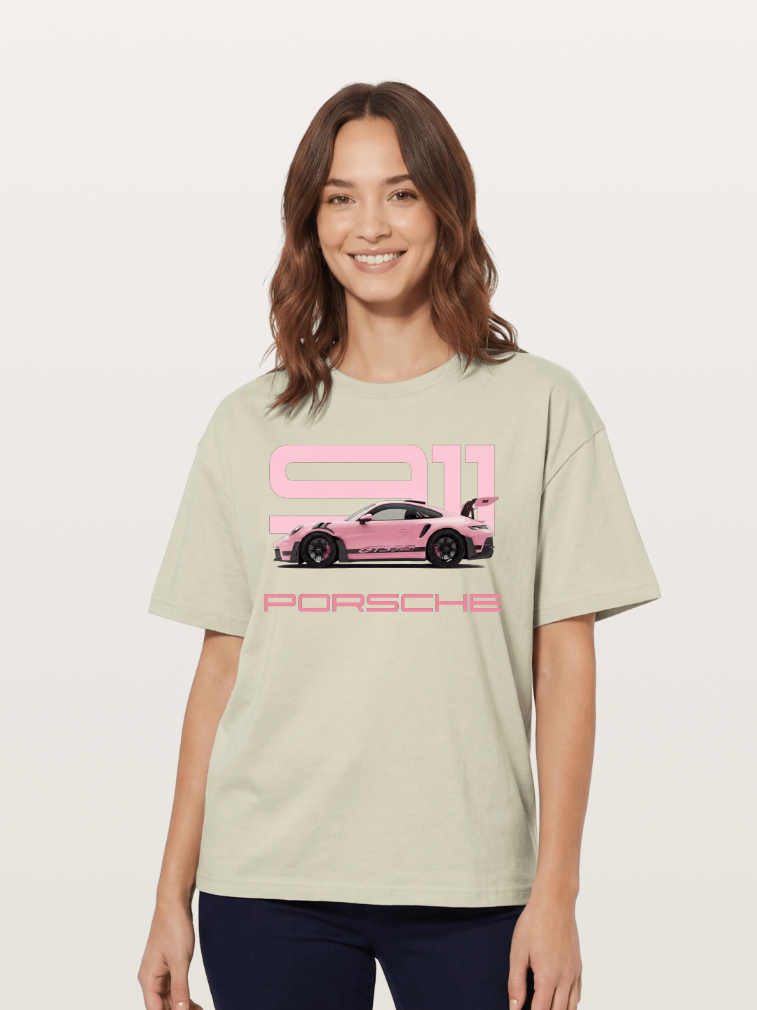 Pink 911 Cotton T-shirt