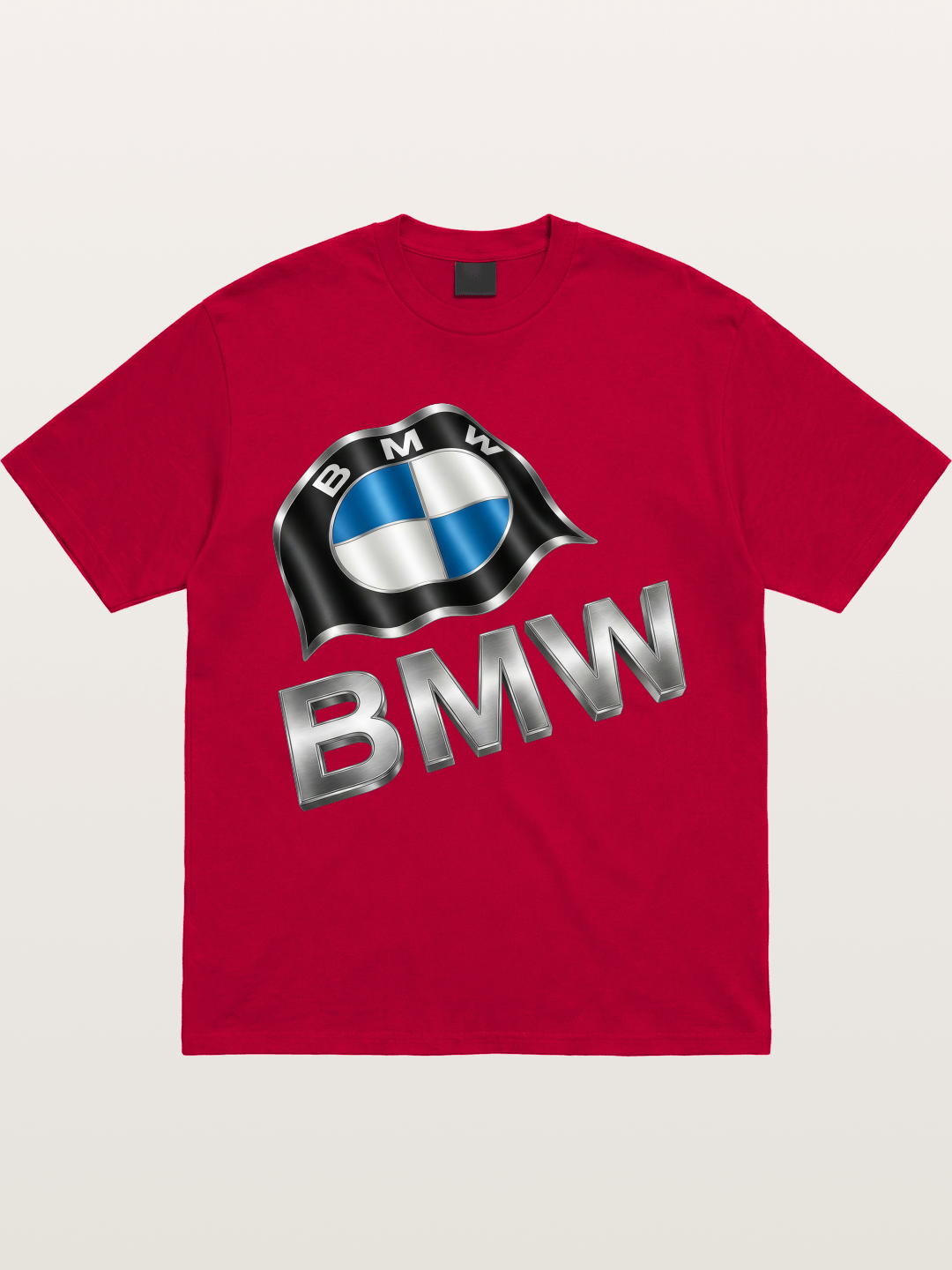 BMW Waving Flag Emblem Gildan T-shirt