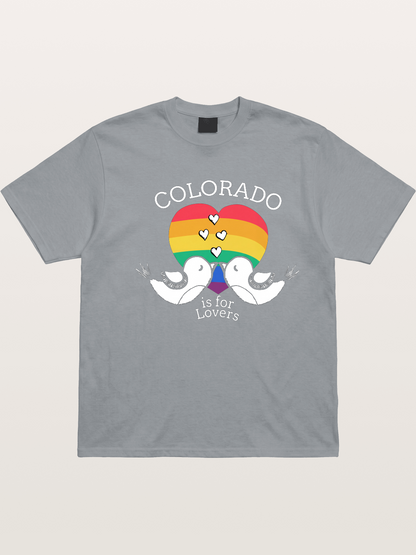 Colorado Trans Pride Heart Design Gildan T-shirt