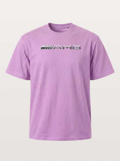Metallic Finish AMG Three Strip Emblem Gildan T-shirt