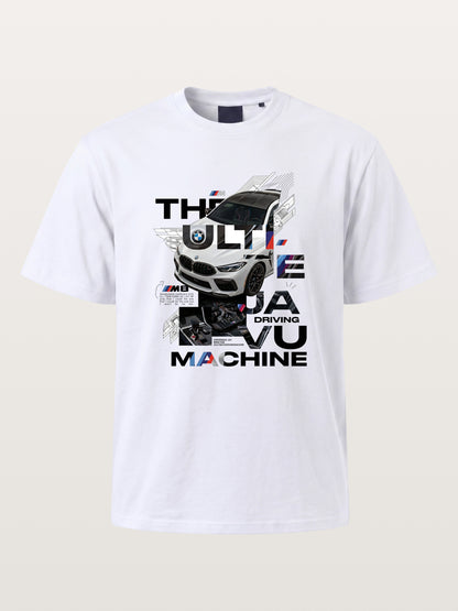 BMW M8 Tech Collage Poster Gildan T-shirt
