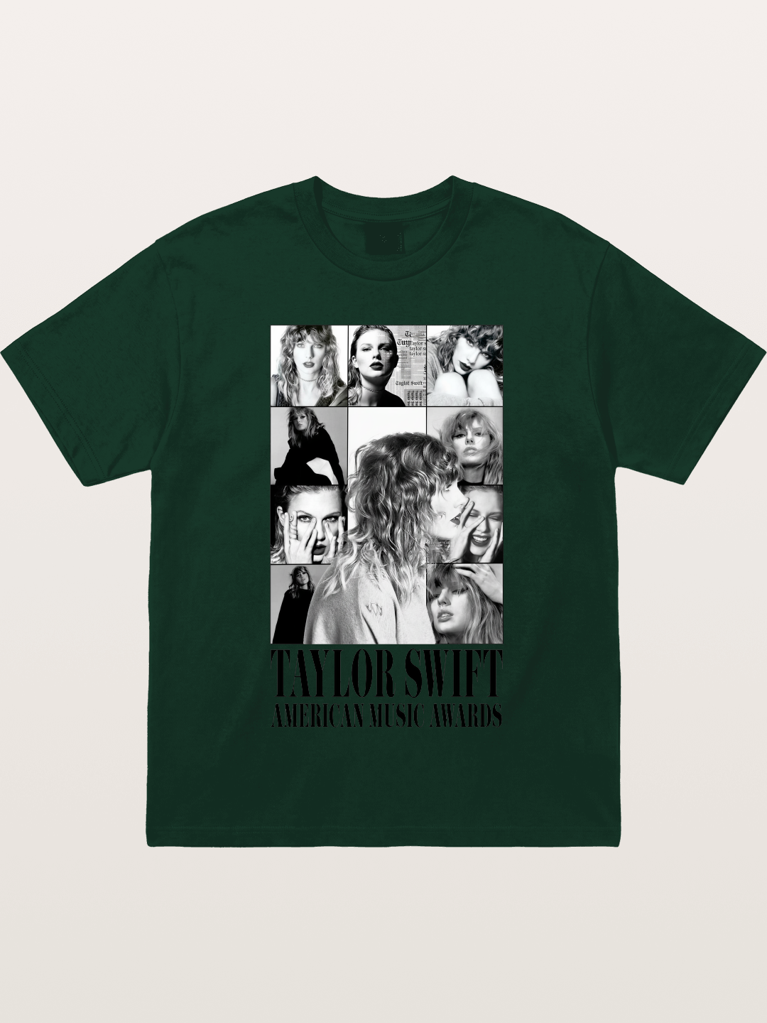 Taylor Swift AMA Collage Print Gildan T-shirt