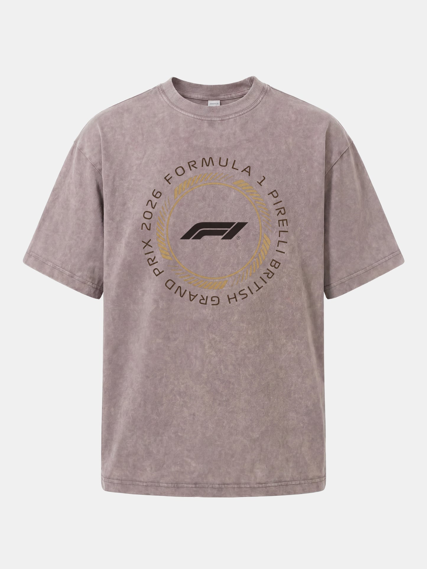 British Grand Prix 2026 Circular Crest Washed T-shirt