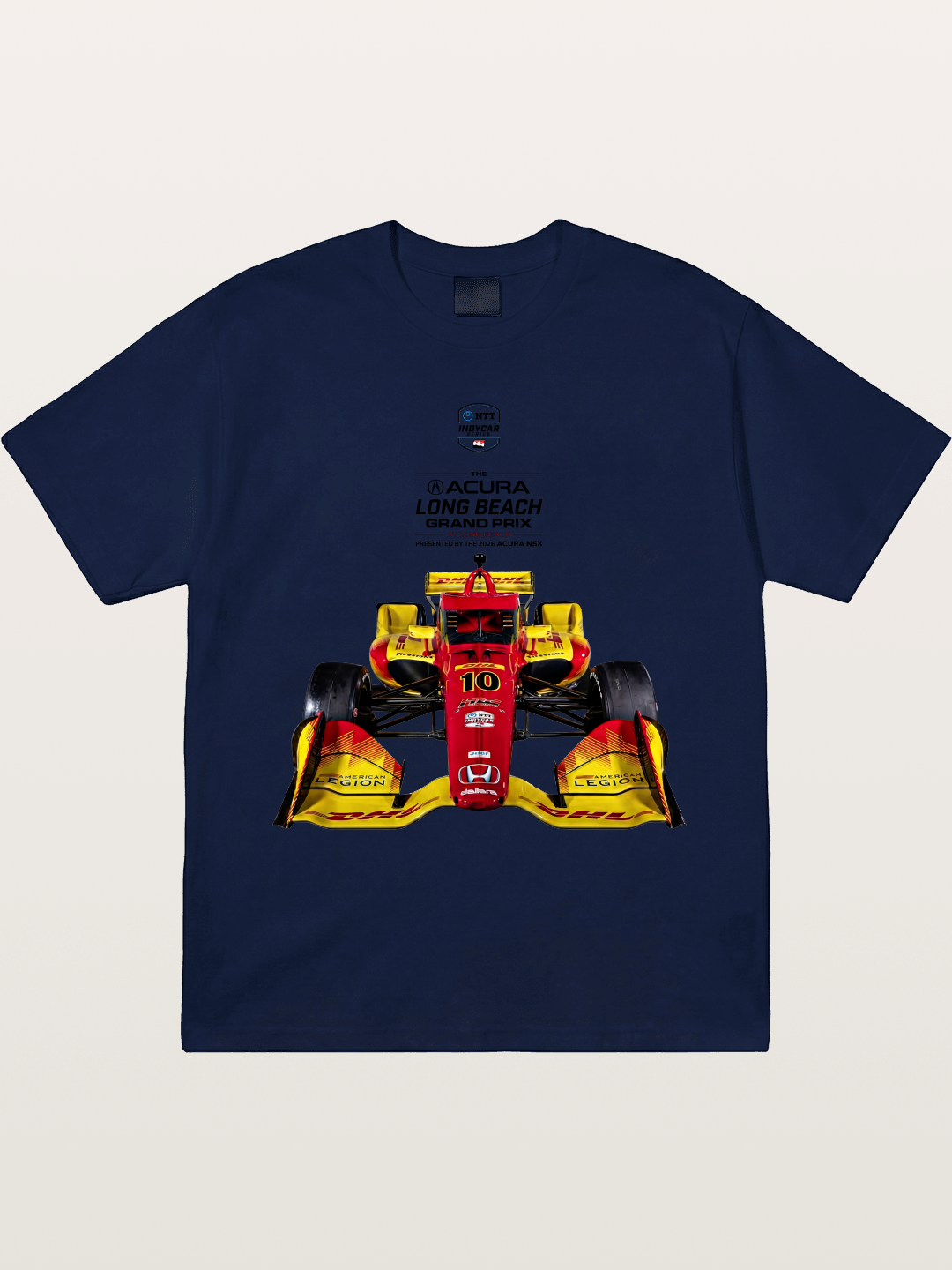 Palou #10 Long Beach Champion Gildan T-shirt