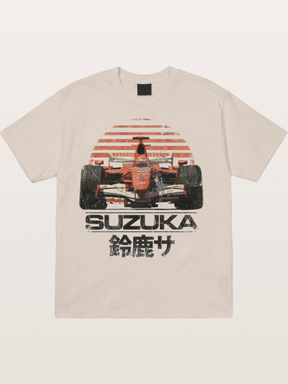 Suzuka Retro Cotton T-shirt