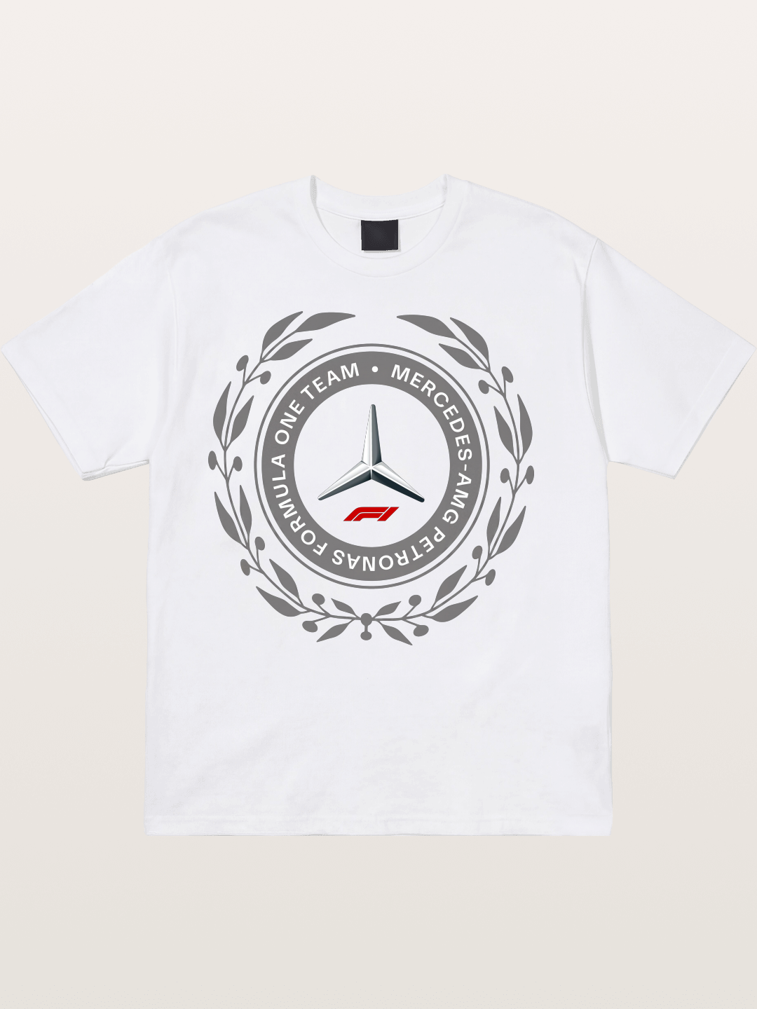 Silver Arrows One Team Logo Cotton T-shirt