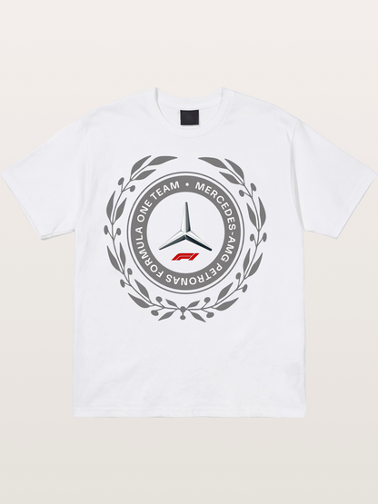 Silver Arrows One Team Logo Cotton T-shirt