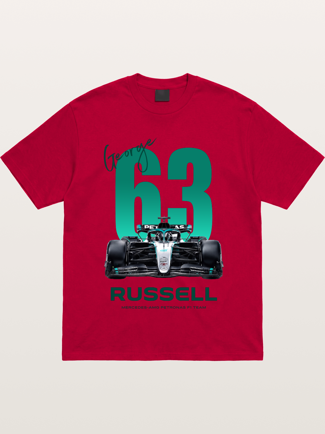 George Russell Mercedes F1 63 Gildan T-shirt