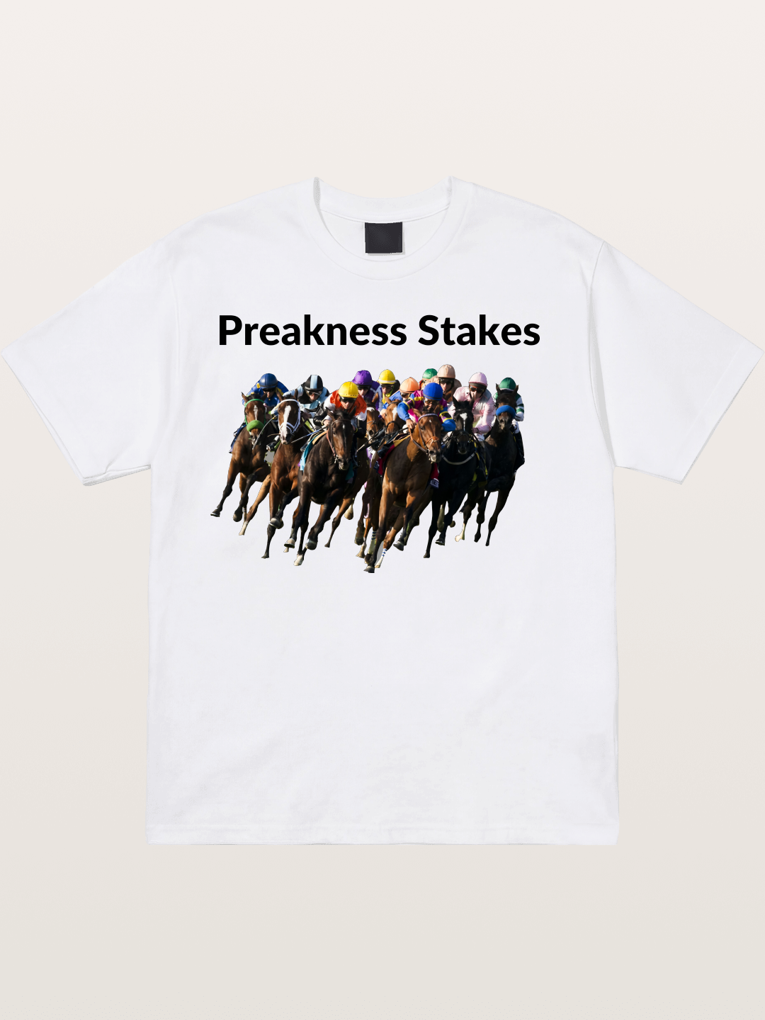 Preakness Stakes Starting Field Race Cotton T-shirt