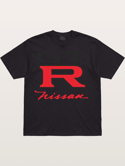 Nissan GT-R Bold Logo Cotton T-shirt