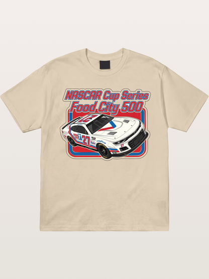 NASCAR Food City 500 Car Gildan T-shirt