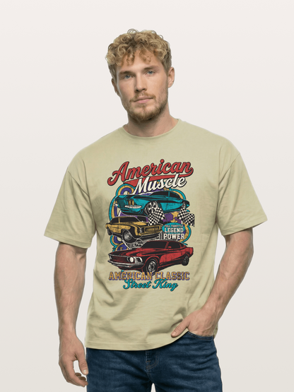 Mustang King Cotton T-shirt
