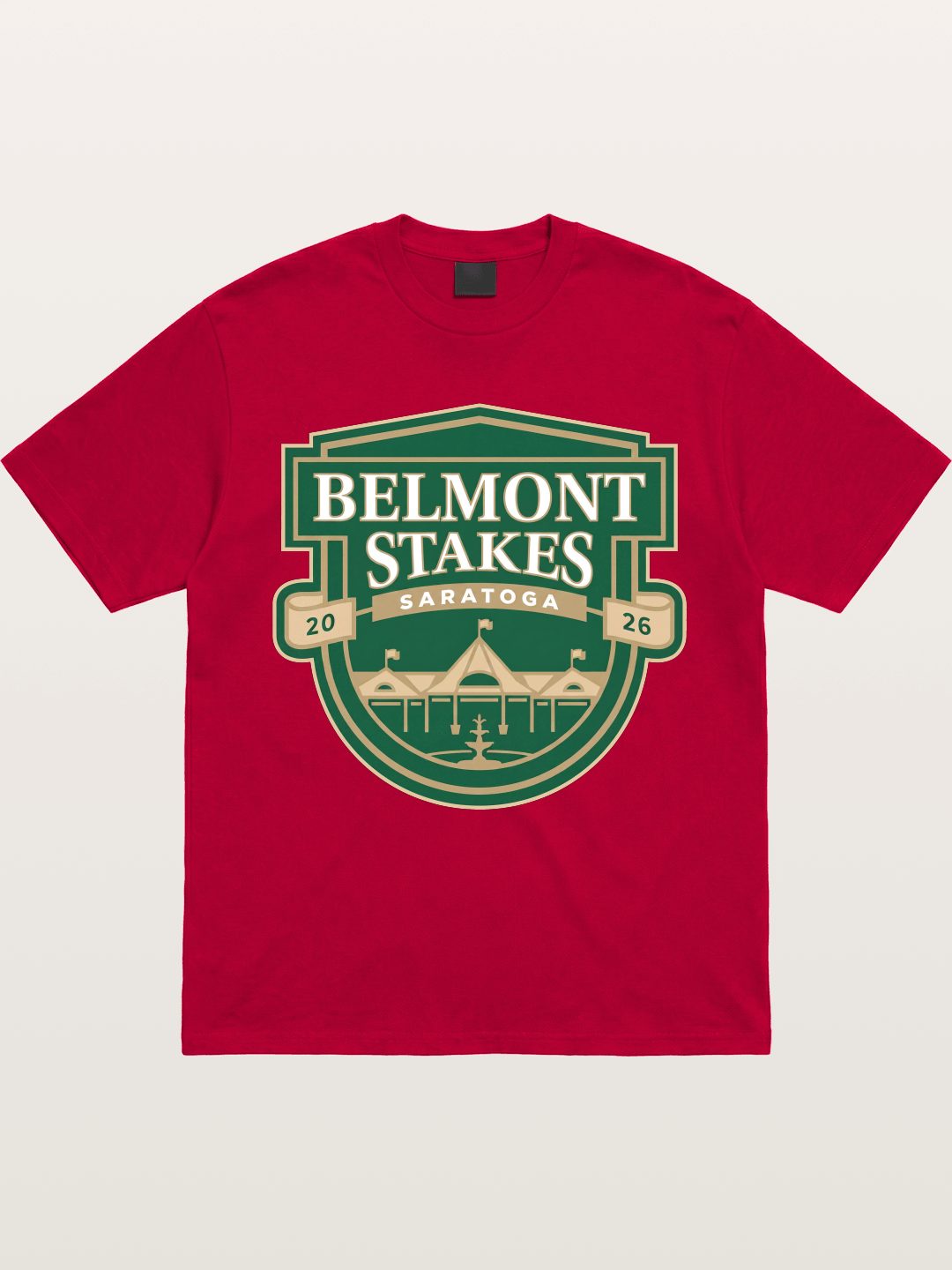 Belmont Stakes Shield Crest Gildan T-shirt