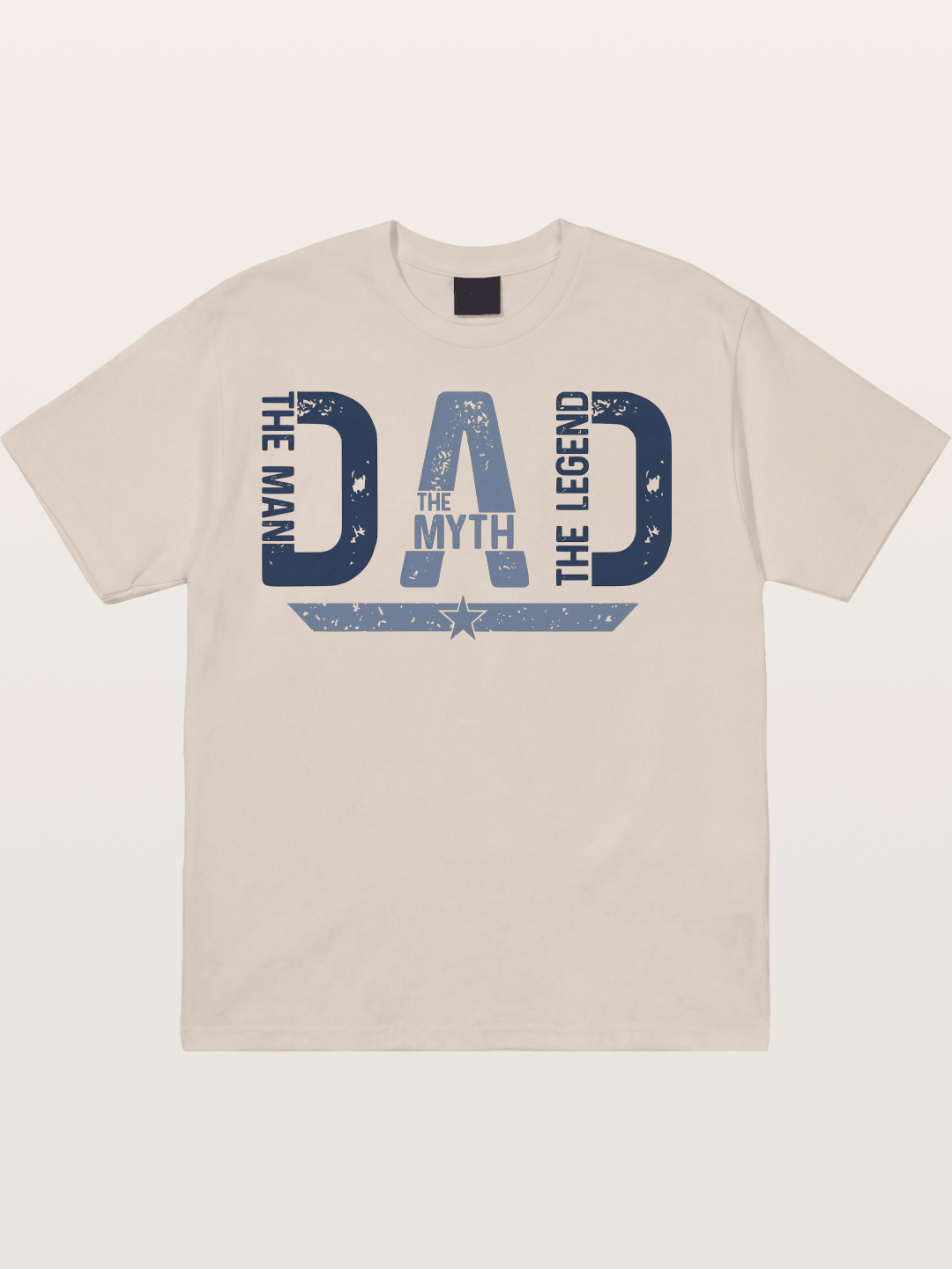 Dad The Man The Myth Legend Cotton T-shirt