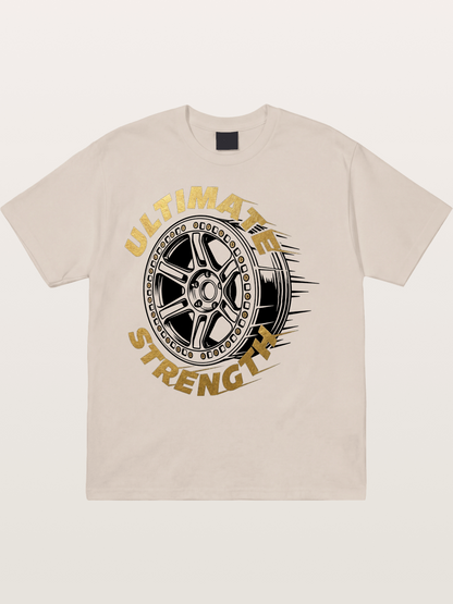 Wheel Strength Cotton T-shirt