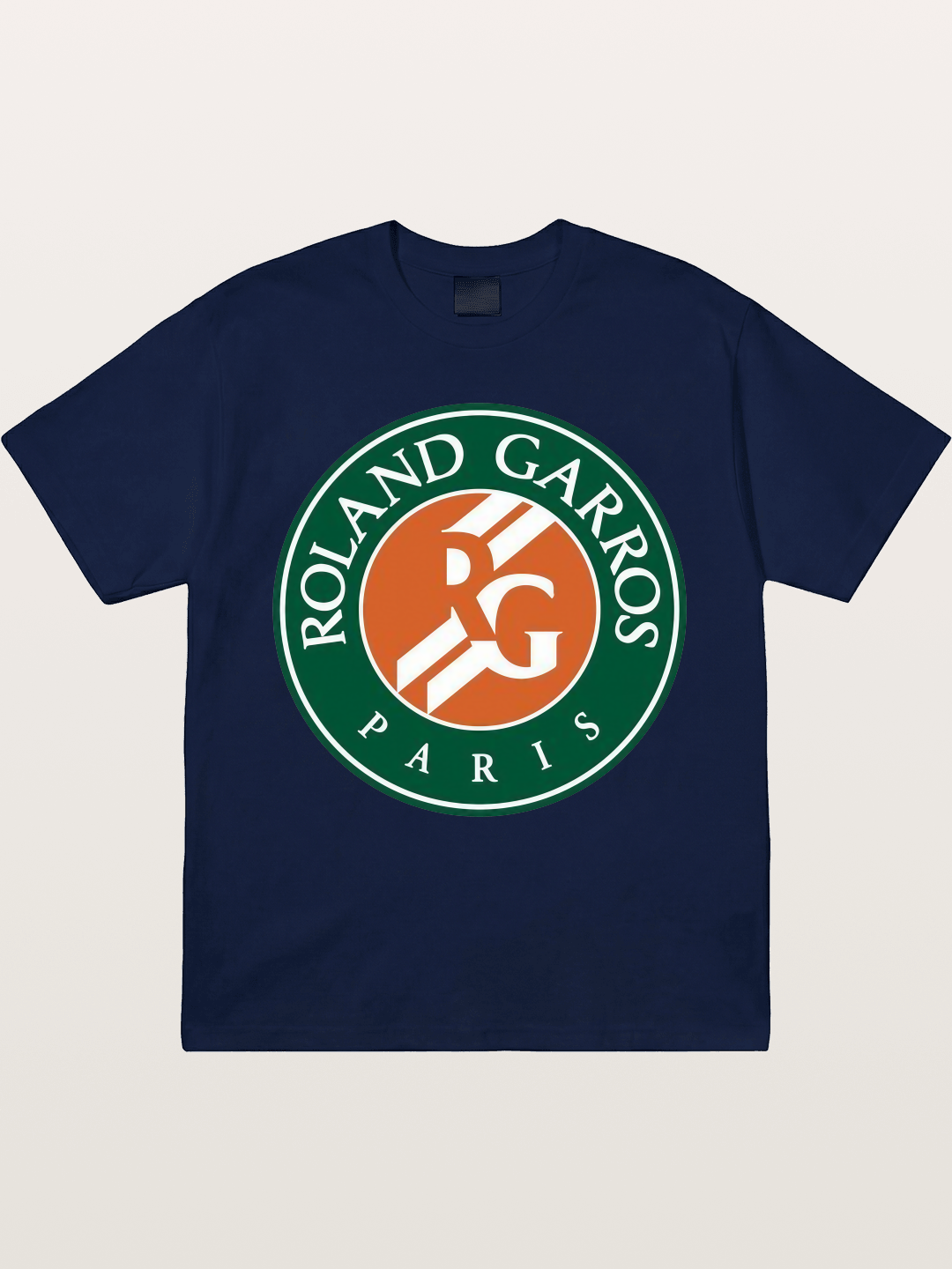 Roland Garros Paris Logo Print Gildan T-shirt