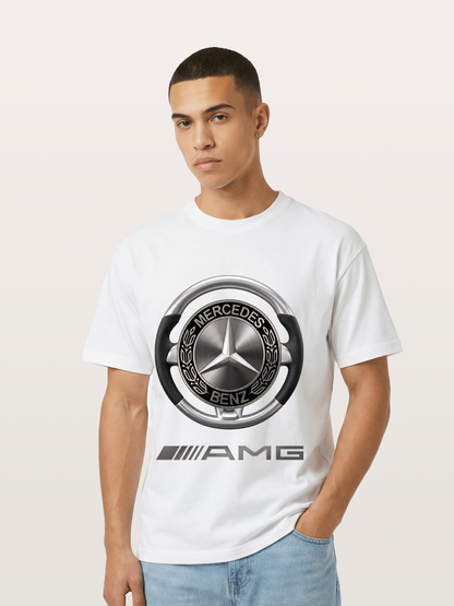 Mercedes-Benz 3D AMG Logo Gildan T-shirt