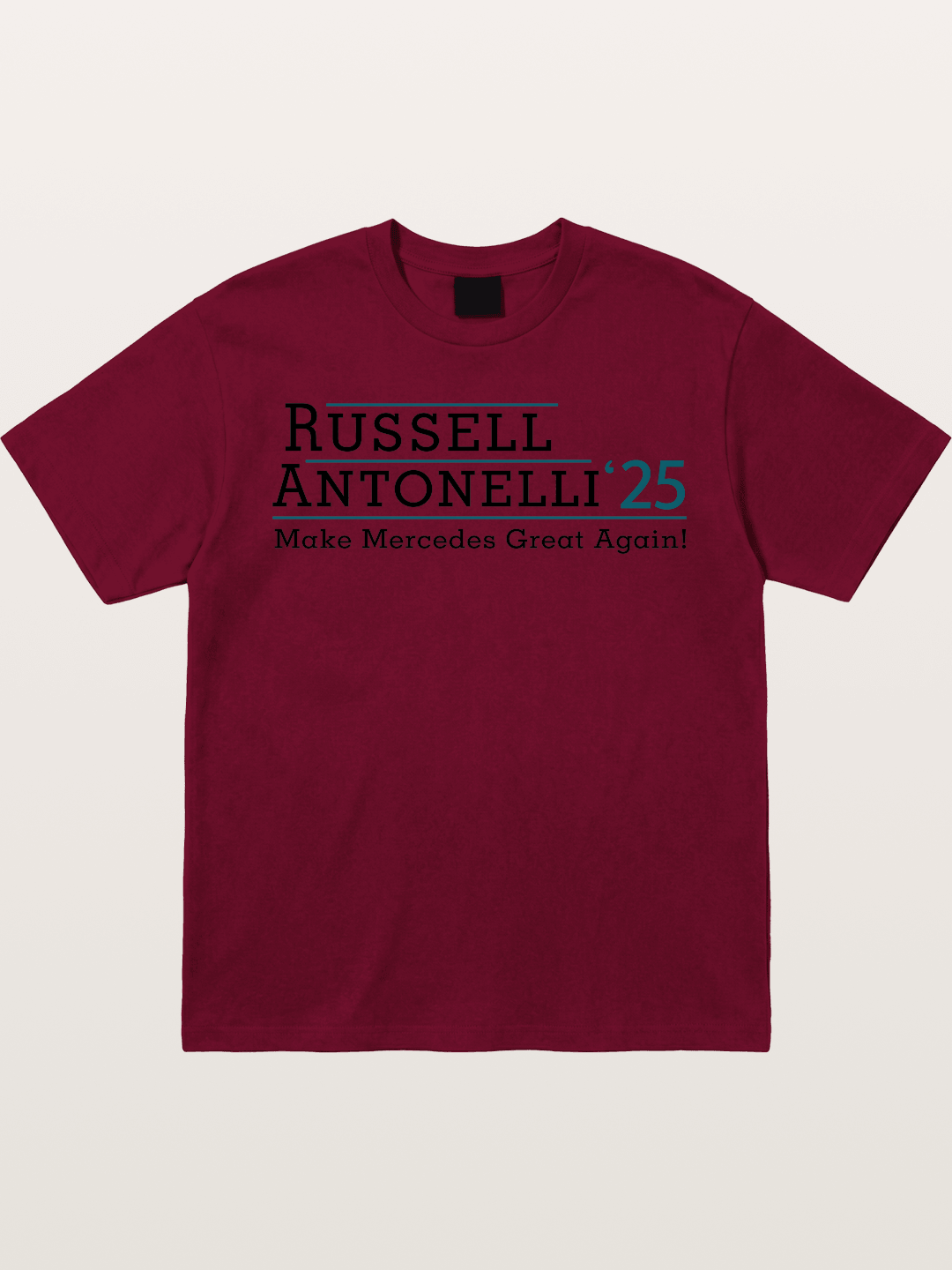 Russell Antonelli Mercedes Design Gildan T-shirt