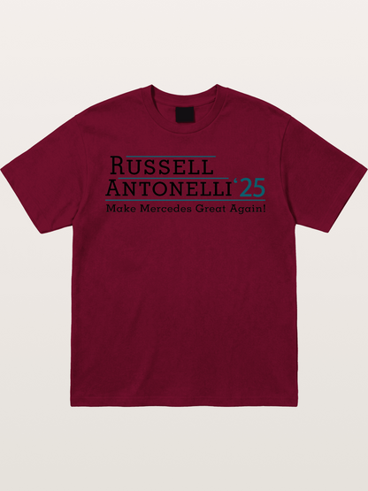 Russell Antonelli Mercedes Design Gildan T-shirt