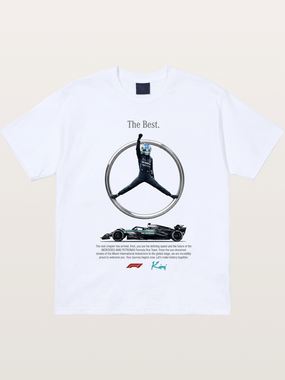 Kimi Mercedes Star Pose Gildan T-shirt