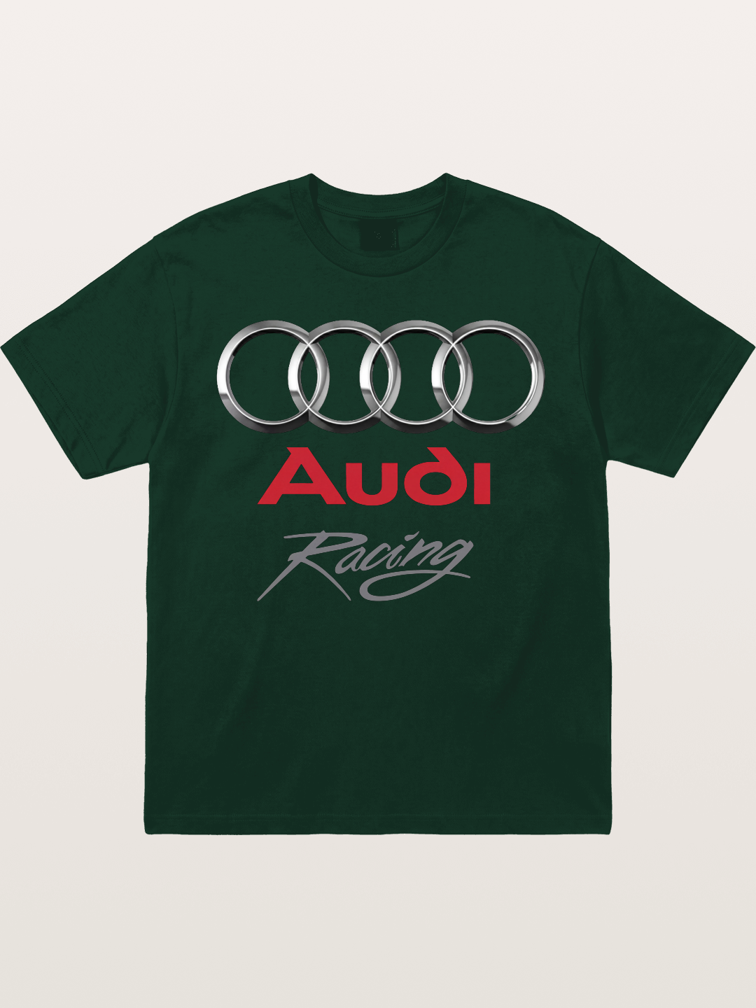 Audi Racing Four Rings Logo Gildan T-shirt
