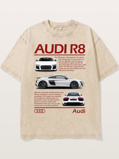 Audi R8 Multi Angle Showcase Washed T-shirt