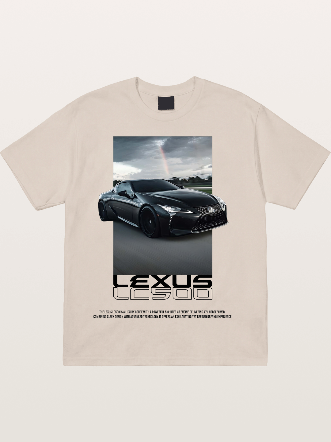 Lexus LC500 Sports Car Poster Cotton T-shirt