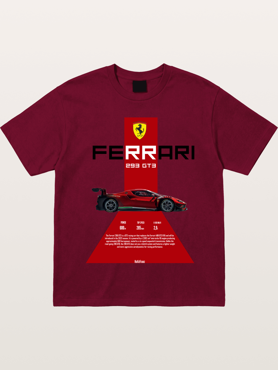 296 GT3  Gildan T-shirt