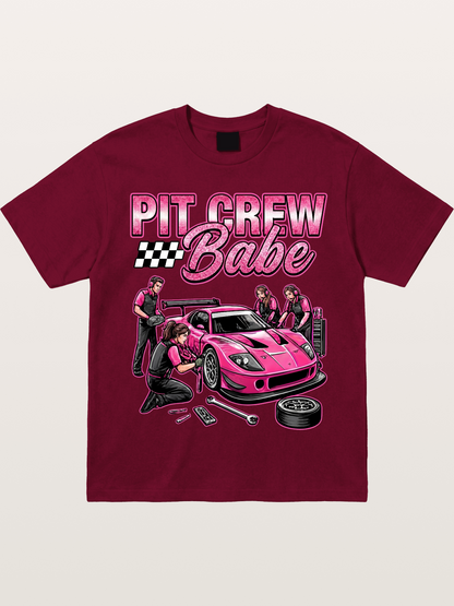 Pit Crew Babe Gildan T-shirt
