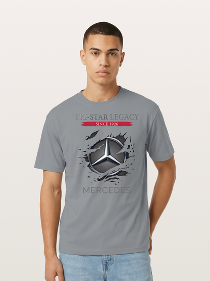 Mercedes 1926 Tear Logo Cotton T-shirt