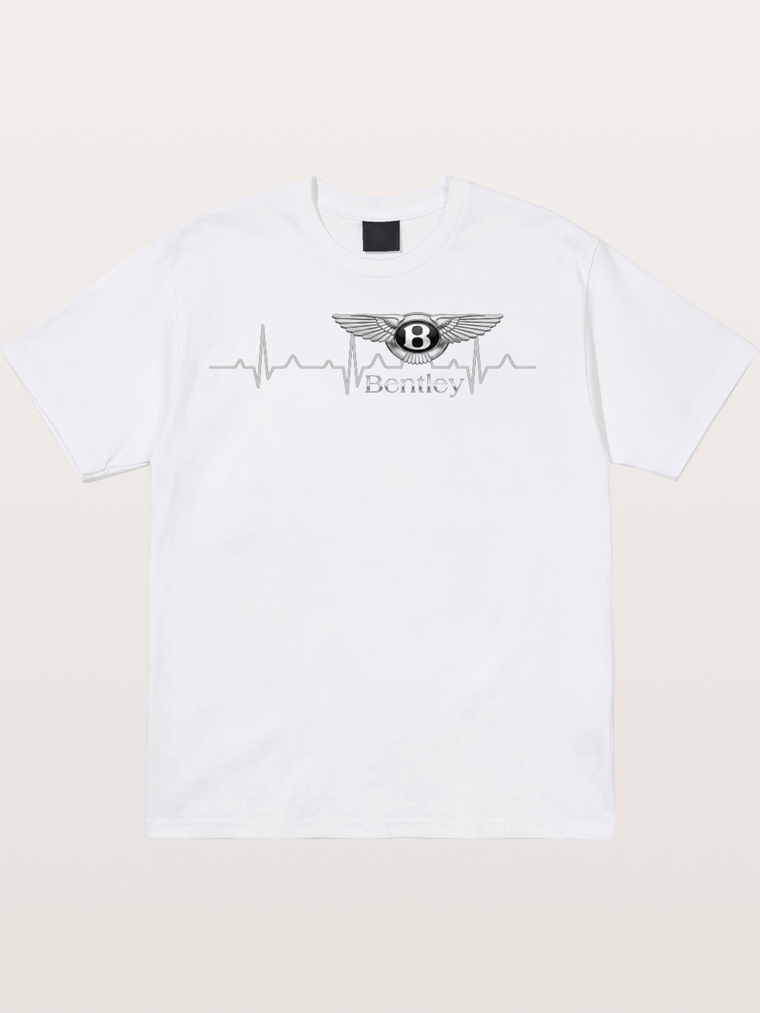 Bentley Heartbeat Crest Cotton T-shirt