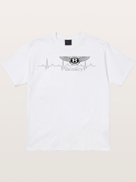 Bentley Heartbeat Crest Cotton T-shirt