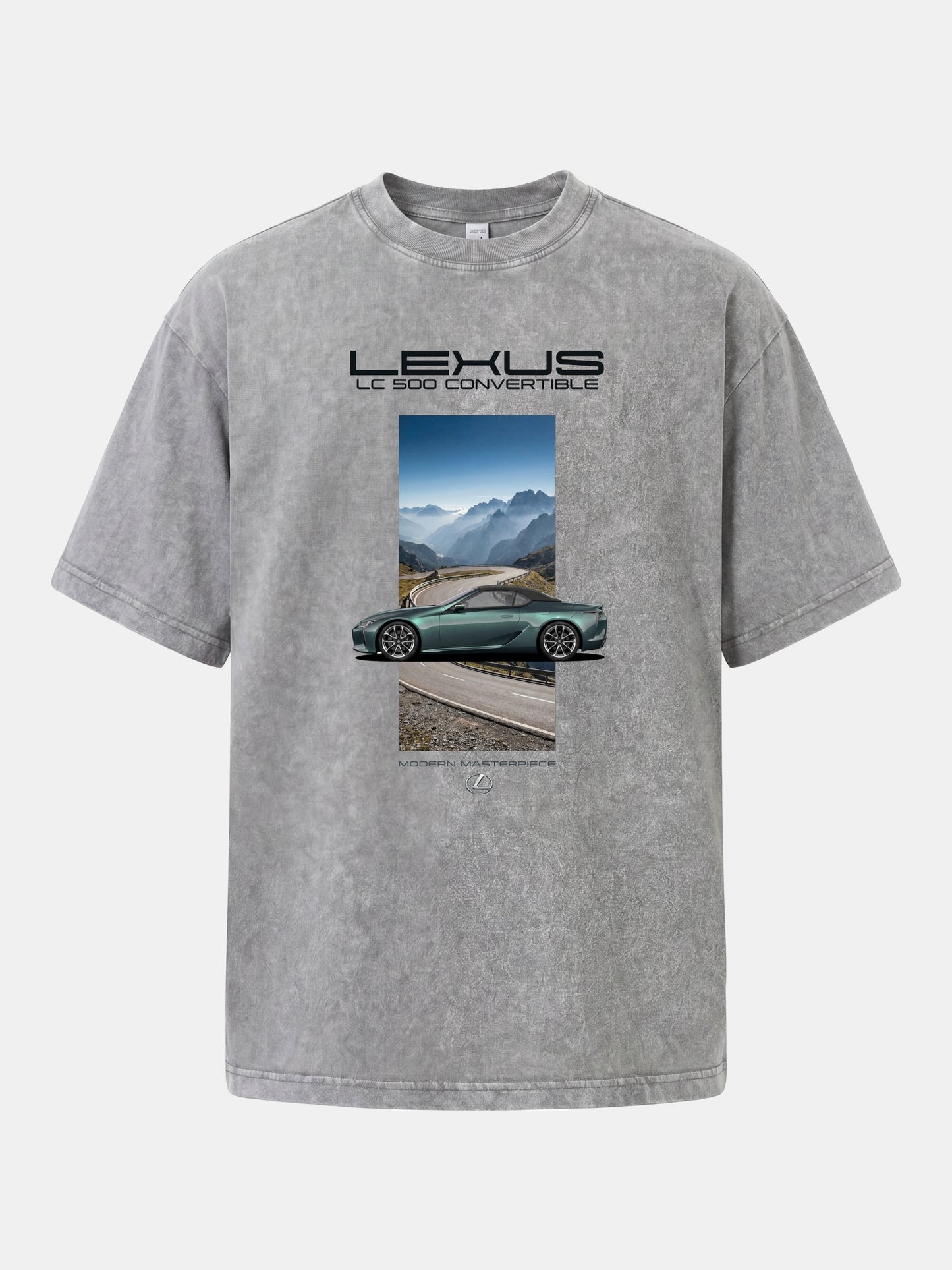 Lexus LC500 Coastal Villa Poster Washed T-shirt