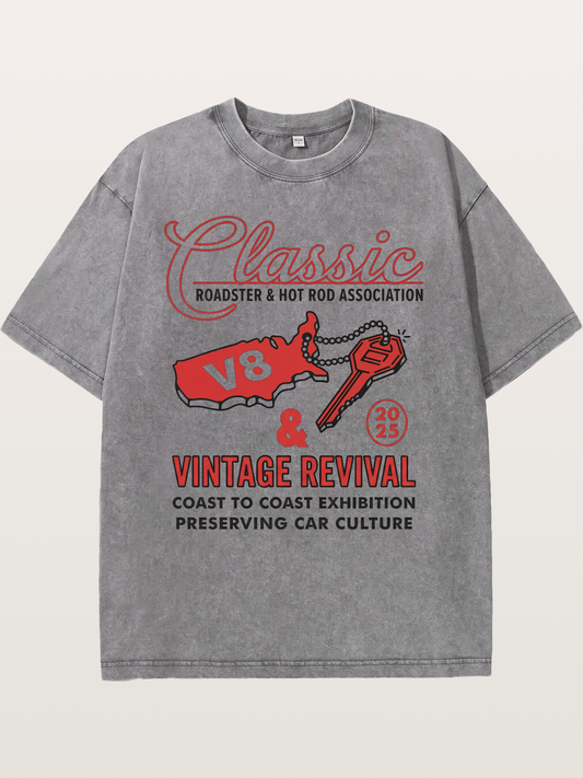 V8 Revival Washed T-shirt