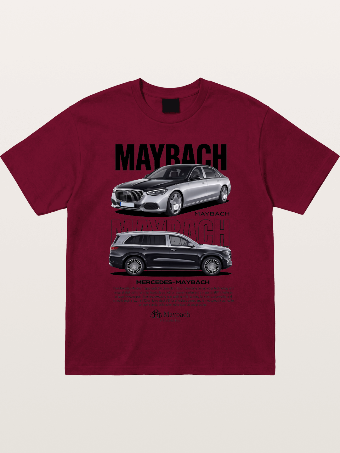 Mercedes Maybach Auto Design Gildan T-shirt